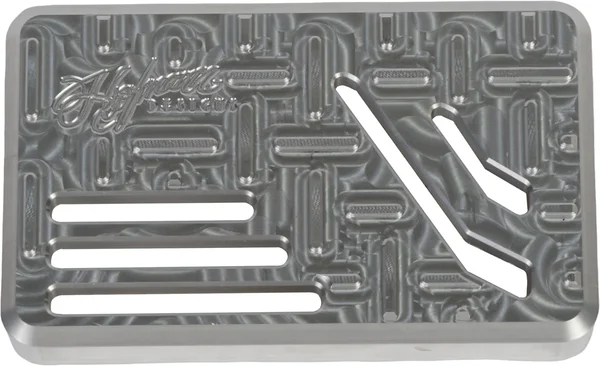 HOFMANN DESIGNS - HDB-1010R - H/D Billet Brake Pedal Pad