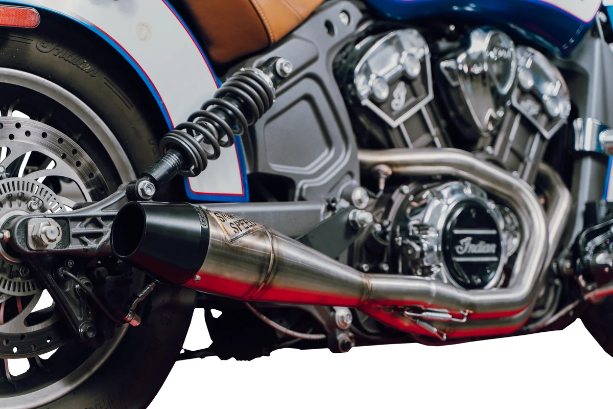 SAWICKI - 930-01365 - Indian Scout Long Exhaust