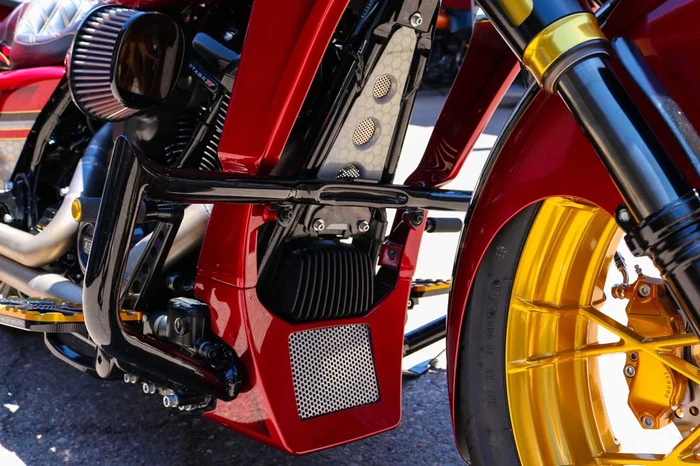 BAGGERNATION - M8MEG-09P-B - Mini Monkey Engine Guard