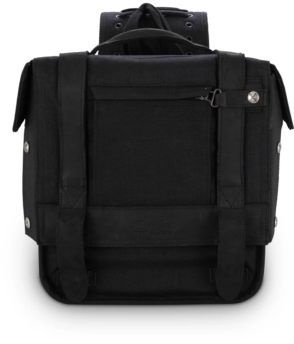 BURLY BRAND - B15-1002B - Throwover Saddlebag