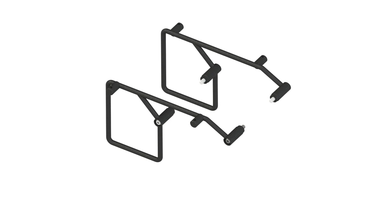 BURLY BRAND - B15-1070B - Saddlebag Mount Set