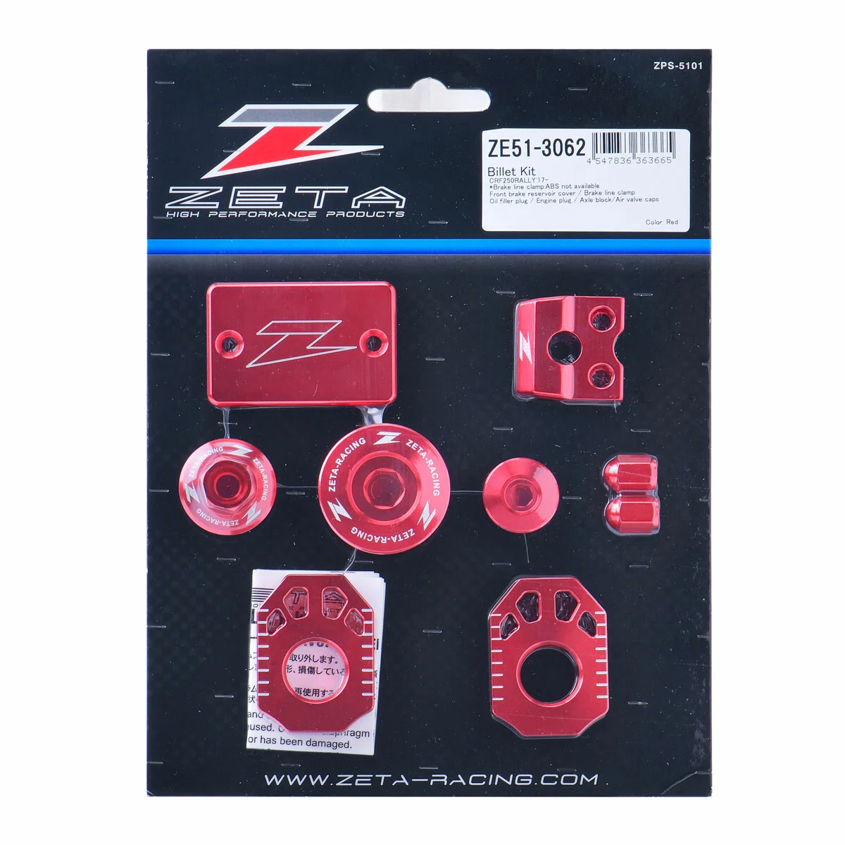 ZETA - ZE51-3062 - Billet Kit