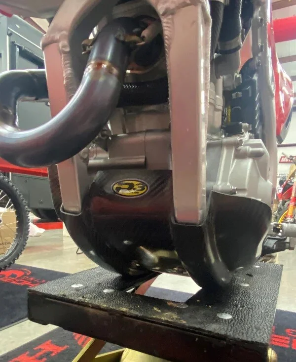 P3 - 305076 - SKID PLATE CARBON FIBER KTM/HUS