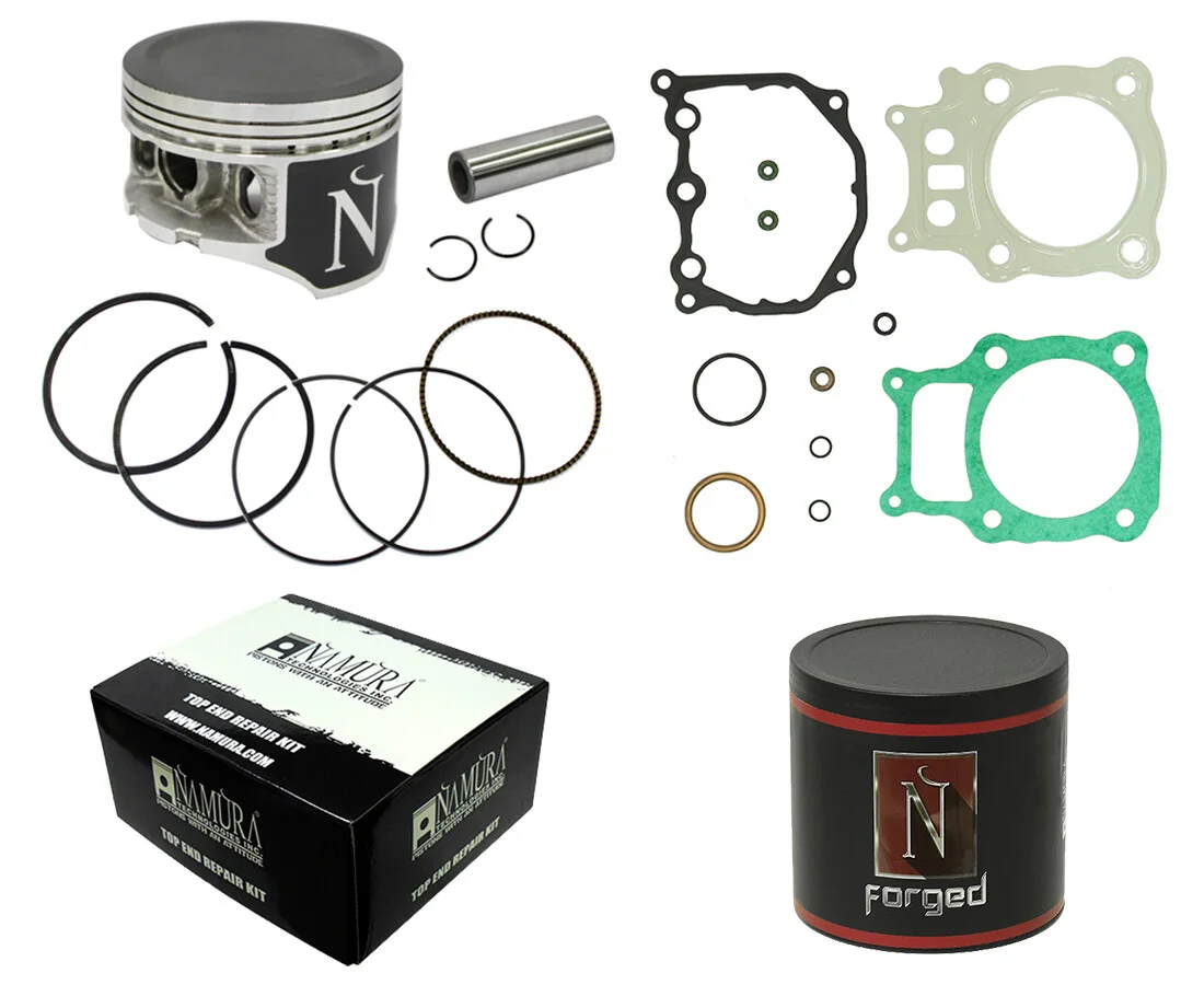 NAMURA NA-10007K Top End Repair Kit - High-Quality Piston & Component Replacement for Powersports Engines