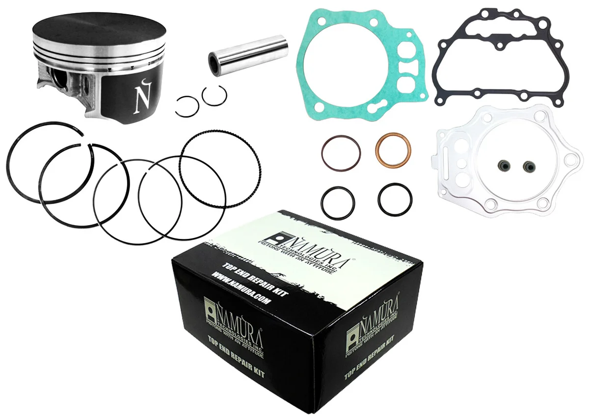 NAMURA NA-10008-4K1 Top End Repair Kit - High-Performance Piston Kit for Powersports Engines