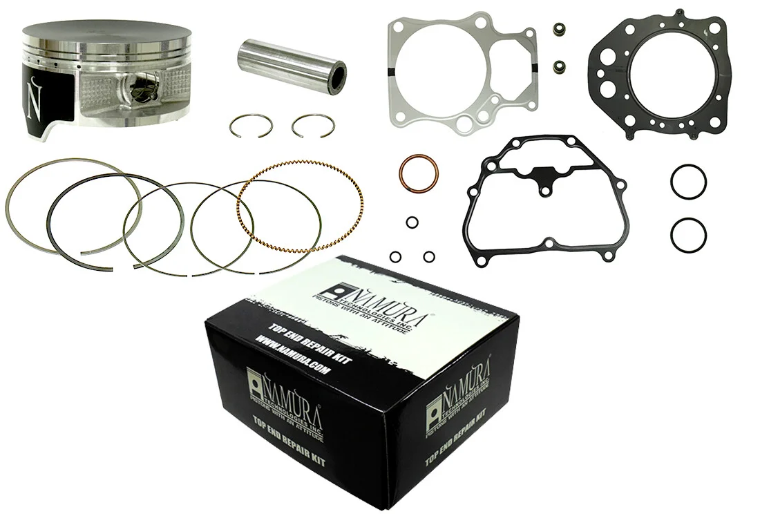 NAMURA NA-10014-2K Top End Repair Kit - High-Quality Piston Kit for Powersports Engines
