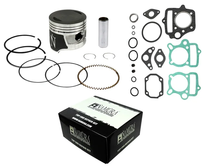 NAMURA NA-10090K Top End Repair Kit - High-Performance Piston Kit for 4-Stroke Engines