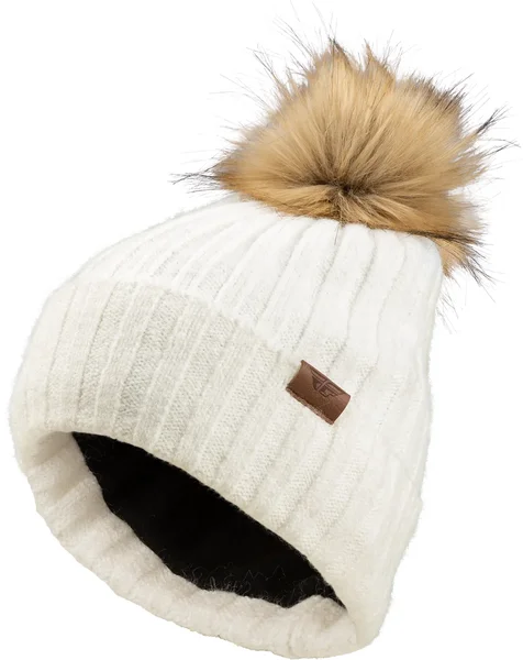 FLY RACING - 22-3252 BEIGE - Pom Beanie