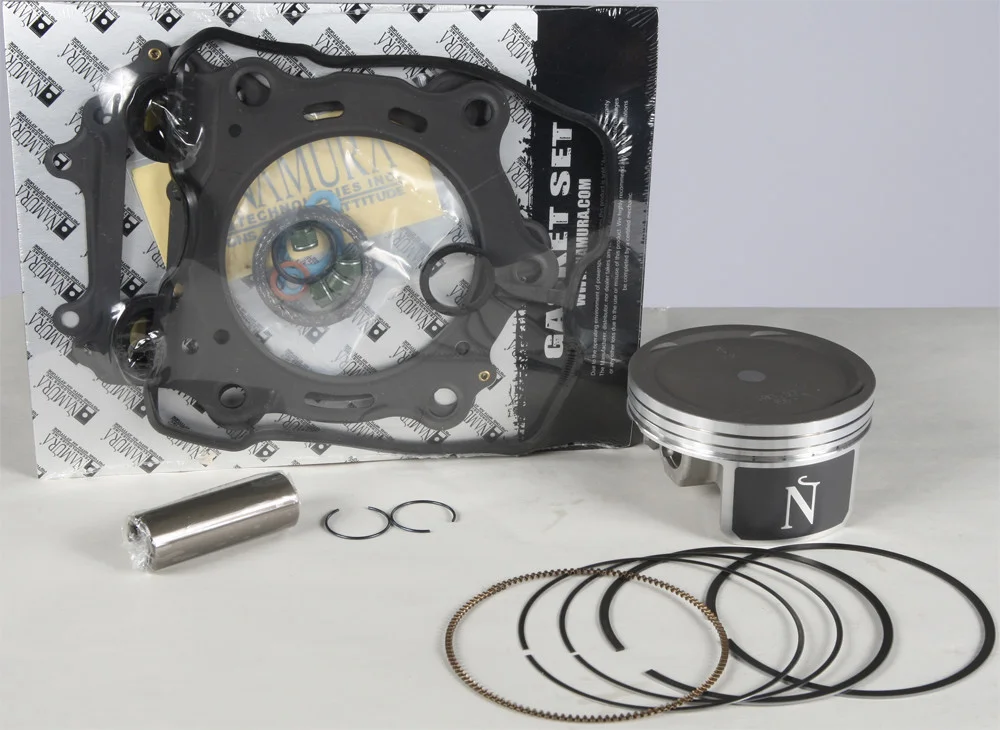 NAMURA NA-30015-BK Top End Repair Kit - High-Quality Piston Kit for Powersports Engines