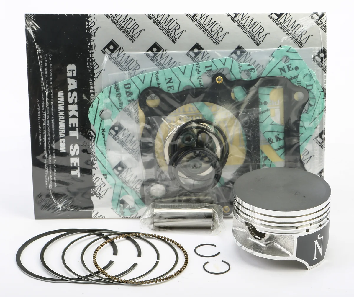NAMURA NA-30025-4K Top End Repair Kit - Premium Piston Kit for Powersports Engines