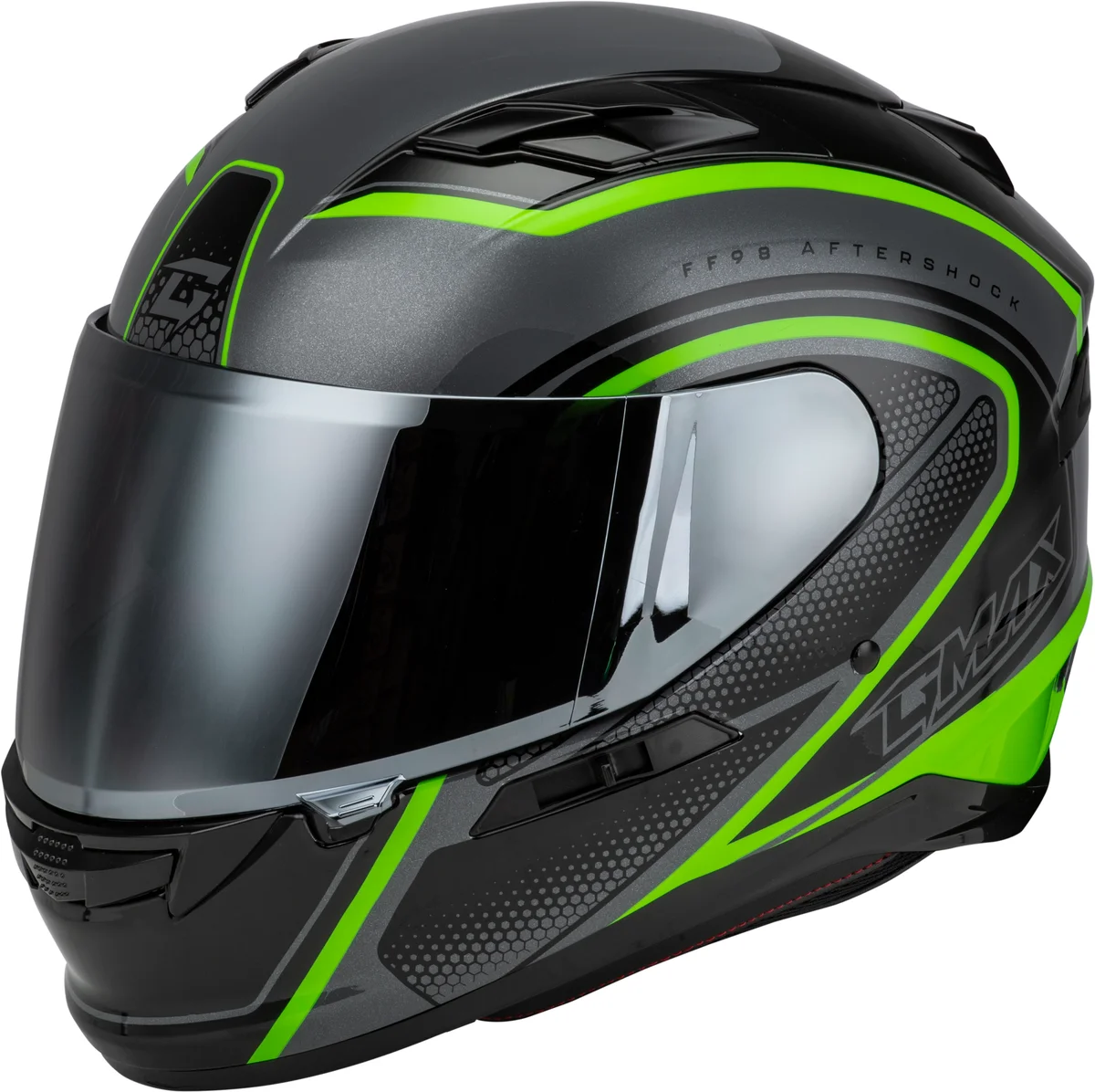 GMAX - F1984763-DOT - FF-98 Aftershock Helmet