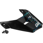 GMAX - G0463113 - MX-46 FREQUENCY OFF-ROAD VISOR MATTE BLACK/BLUE XS-MD