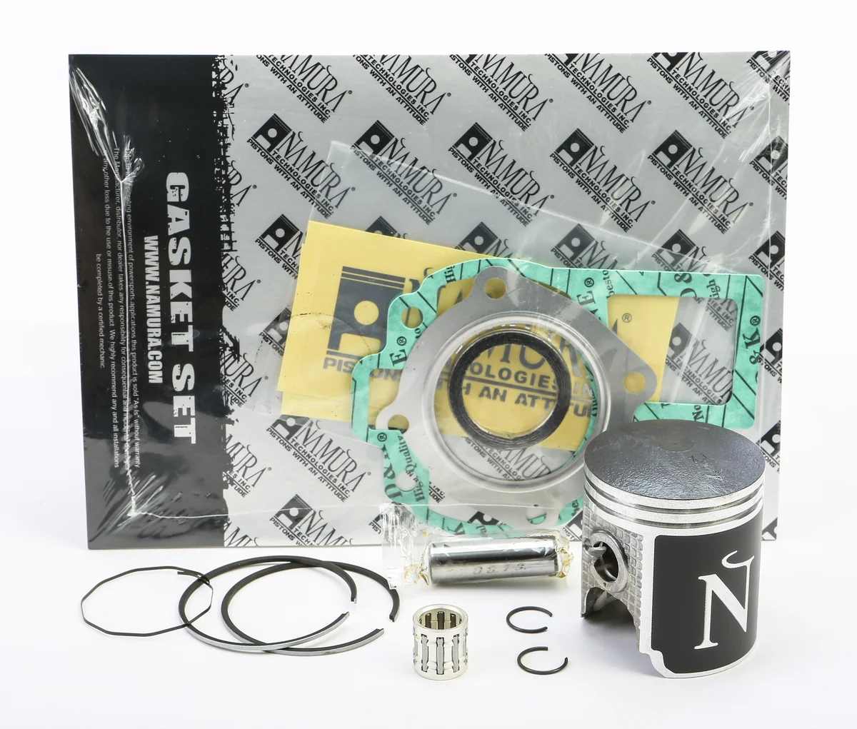 NAMURA NA-30080-4K Top End Repair Kit - High-Performance Piston Kit for Powersports Engines