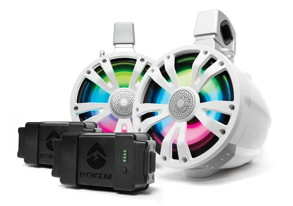 ECOXGEAR - SEI-ETAMPBAT7708 - ETB08 Amplified Tower Speakers