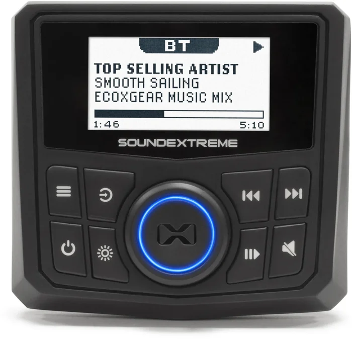 ECOXGEAR - SEI-SEMRNGGE - Marine AM/FM/Bluetooth Digital Media Player
