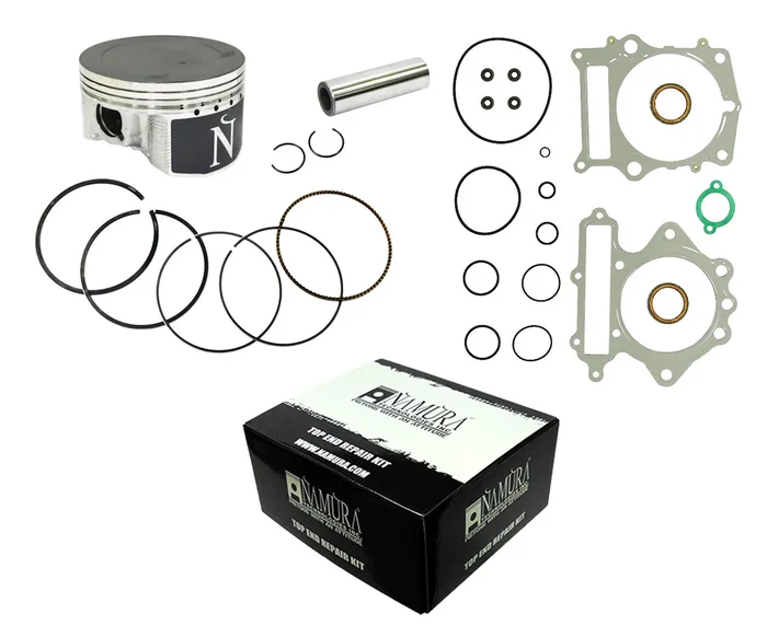 NAMURA NA-40007K Top End Repair Kit - High-Performance Piston Kit for Motorcycle Engines