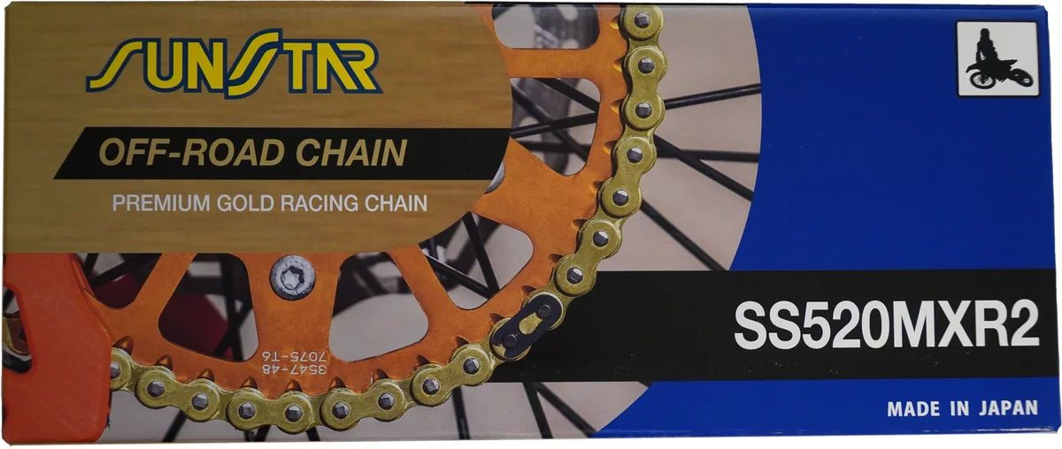 SUNSTAR - SS520MXR2-120 - 520 EXR1/ MXR2 Motocross / Off Road Racing Chain