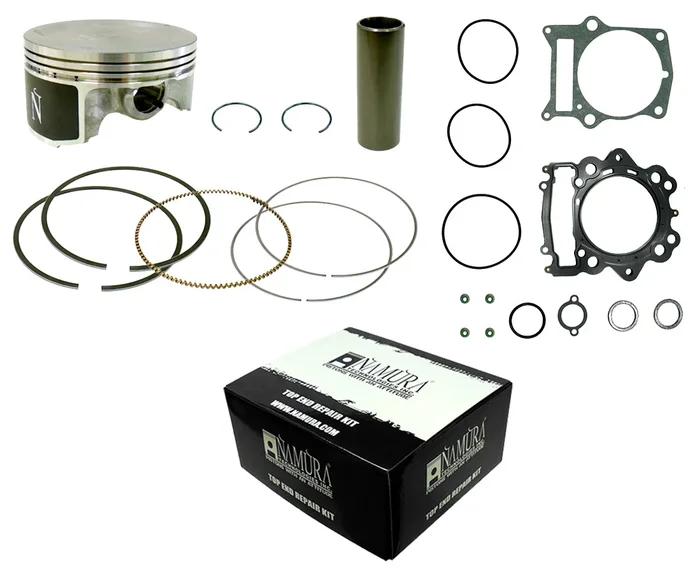 NAMURA NA-40012K Top End Repair Kit - High-Performance Piston Components for Reliable Engine Maintenance