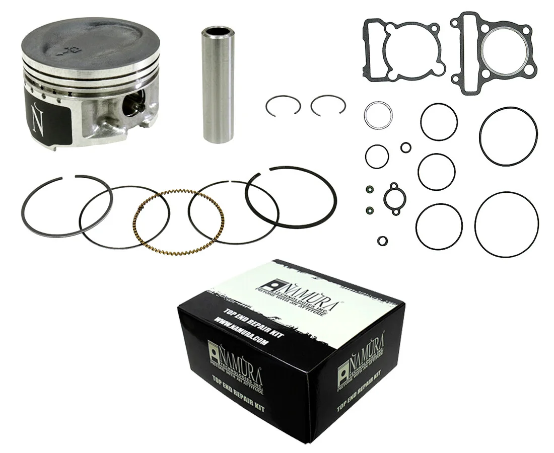 NAMURA NA-40015K Top End Repair Kit - High-Quality Piston Kit for Powersports Engines
