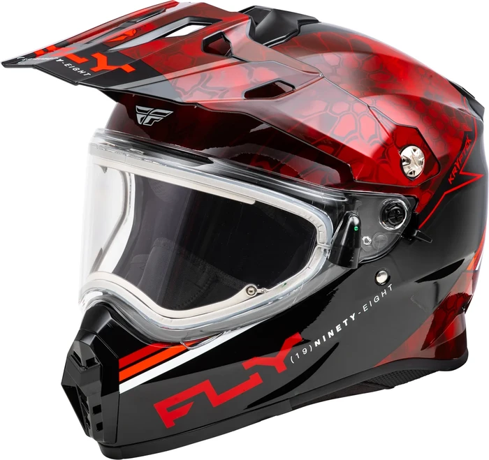 FLY RACING - 73-31361S - Trekker Cold Weather Conceal Helmet Electric Shield (2024)