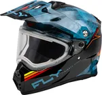 FLY RACING - 73-31362L - Trekker Cold Weather Conceal Helmet Electric Shield (2024)