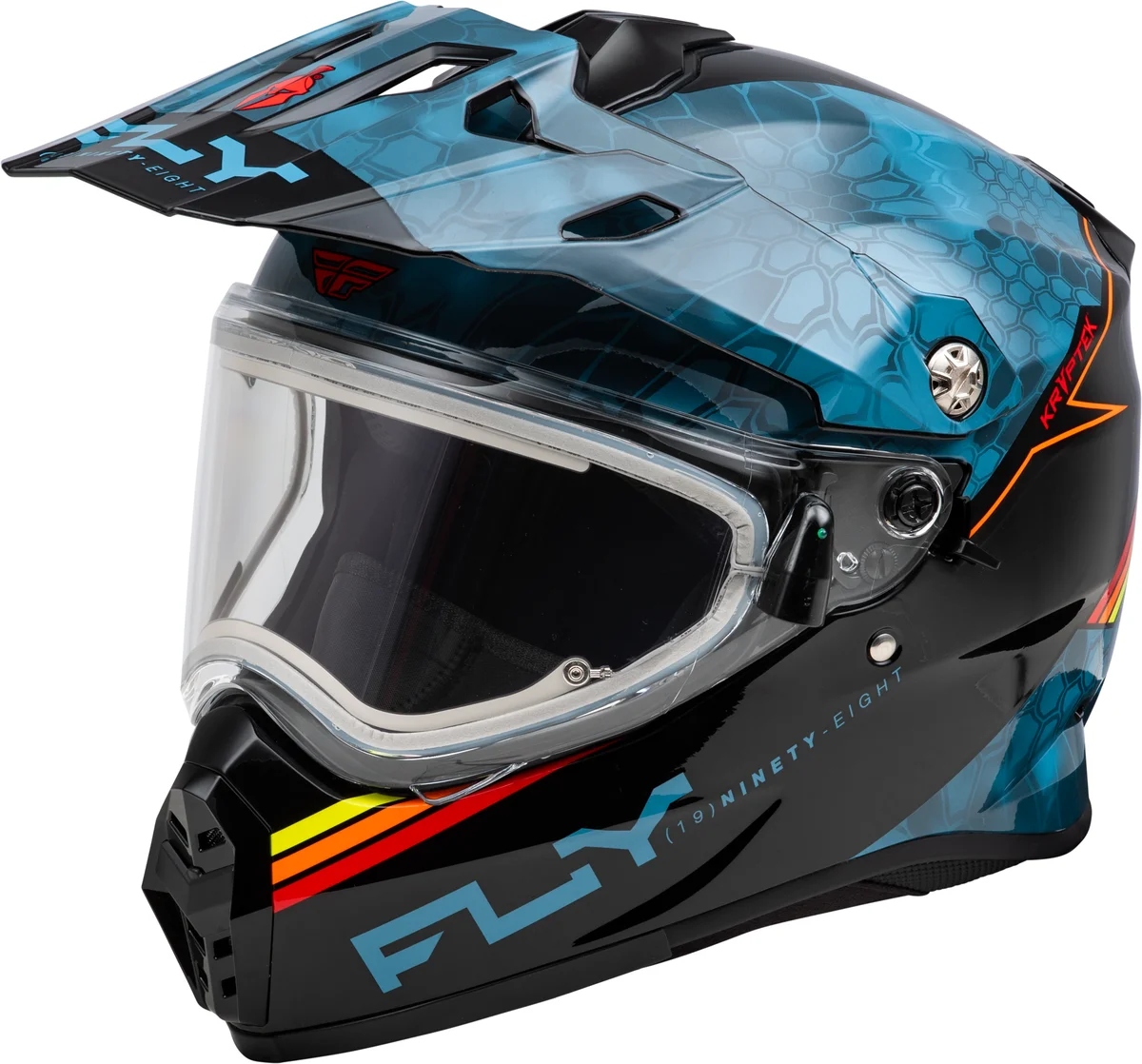 FLY RACING - 73-31362S - Trekker Cold Weather Conceal Helmet Electric Shield (2024)