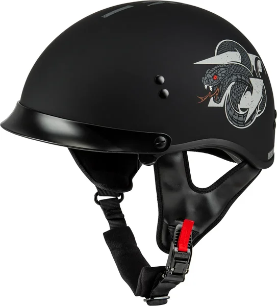 GMAX - H96512507 - HH-65 DRK1 Half Helmets