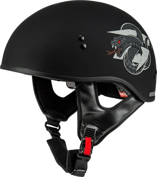 GMAX - H16512508 - HH-65 DRK1 Half Helmets