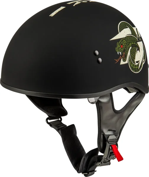 GMAX - H165121044 - HH-65 DRK1 Half Helmets
