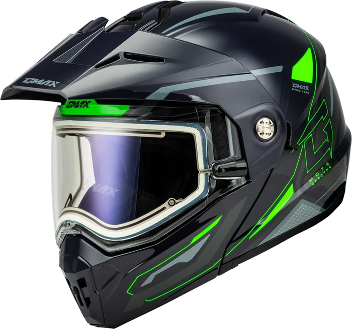 GMAX - M10742766 - MD-74S Spectre Modular Helmet w/Electric Shield