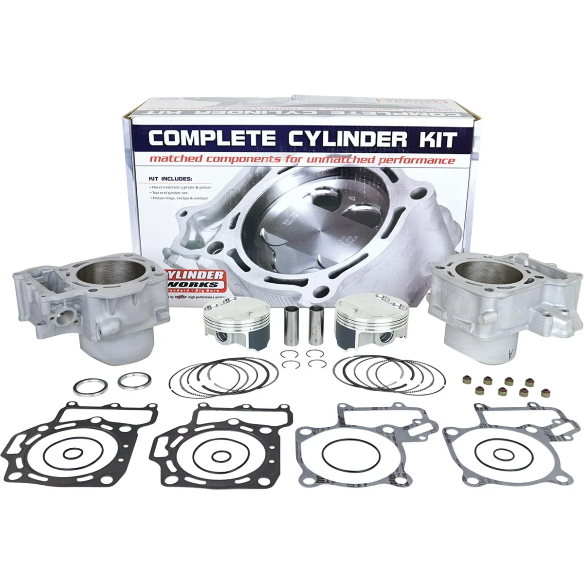 CYLINDER WORKS - 30007-K04HC - Standard Bore Cylinder Kit
