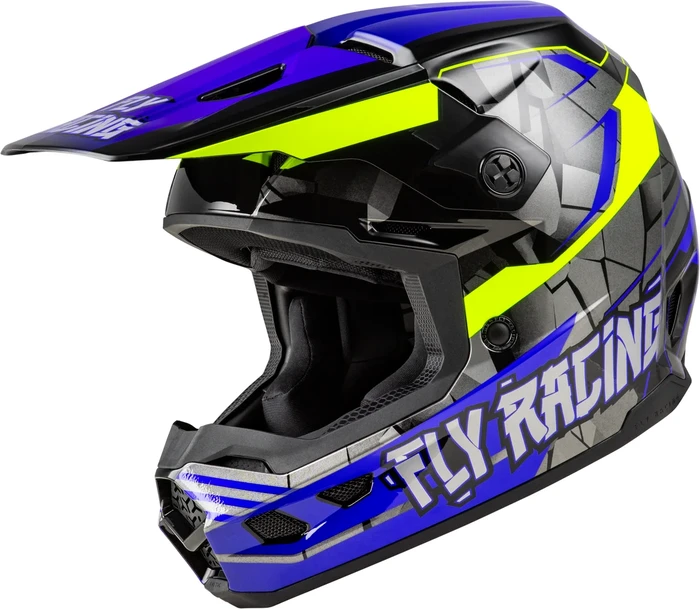 FLY RACING - A0030629YM - Youth Kinetic Scorched Helmet (2025)