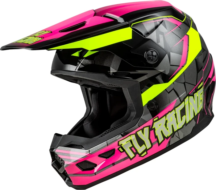 FLY RACING - A0030634YM - Youth Kinetic Scorched Helmet (2025)
