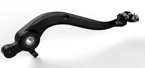 FLO MOTORSPORTS - MXBP-521BLK - Folding Tip Brake Pedals