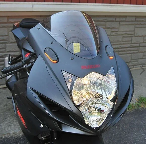 NEW RAGE CYCLES - GSXR-MBO - Mirror Block Off Turn Signals