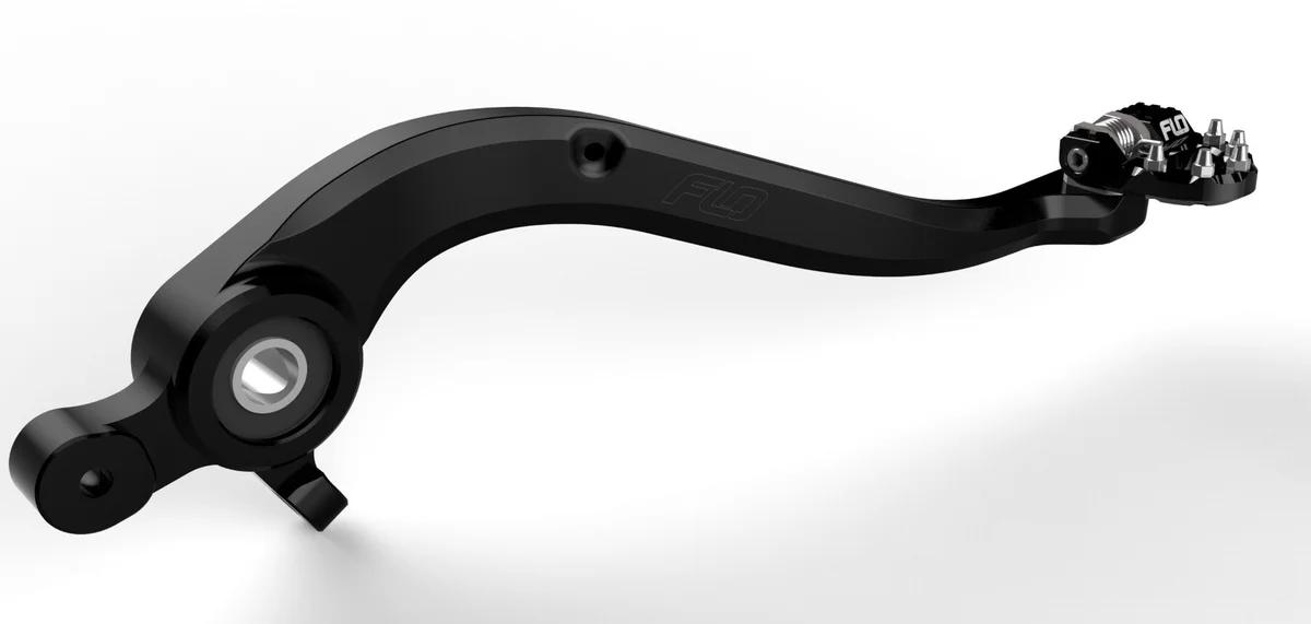 FLO MOTORSPORTS - MXBP-523 BLK - Folding Tip Brake Pedals