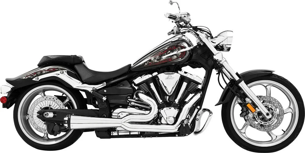 FREEDOM - MH00026 - EXHAUST 2 INTO 1 BLACK HON