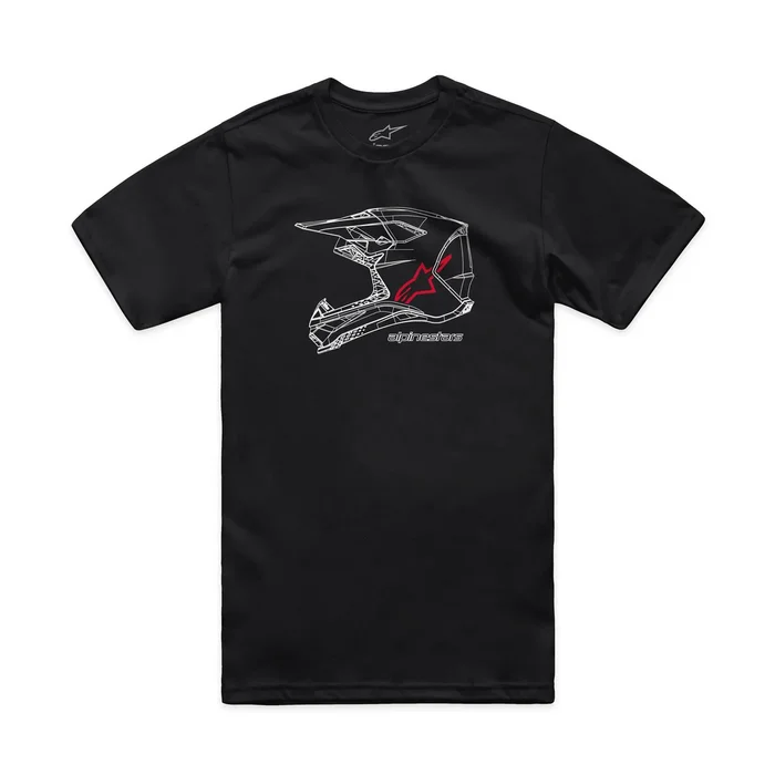 ALPINESTARS - 1214-73116-10-XXL - MX Helmets CSF Tee (2024)