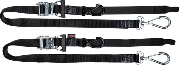 POWERTYE - 30572-SB - 1 1/2 in. Fat Straps w/ soft tie and swivel secure hook