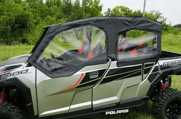 SEIZMIK 51-20982 UTV Soft Doors - Zippered Windows, Wind & Rain Protection